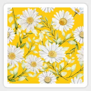 Daisies in Full Bloom Sticker